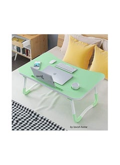 Lavish Lavish Study Table Foldable Portable Laptop Bed Table Stand Rack Computer Reading Kids Table Anti-Skid Table Home Furniture-Green  - Image 2