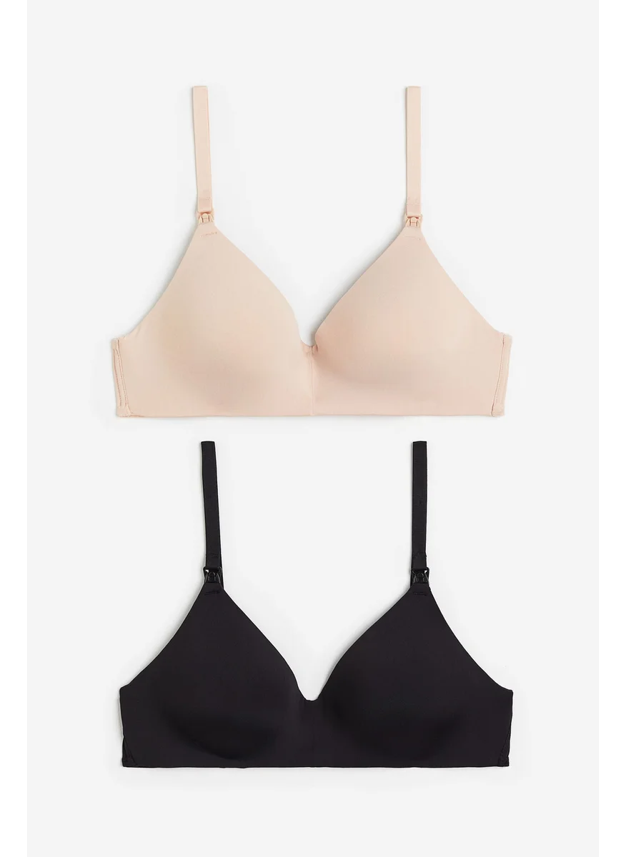 H&M Mama 2-Pack Padded Nursing Bras