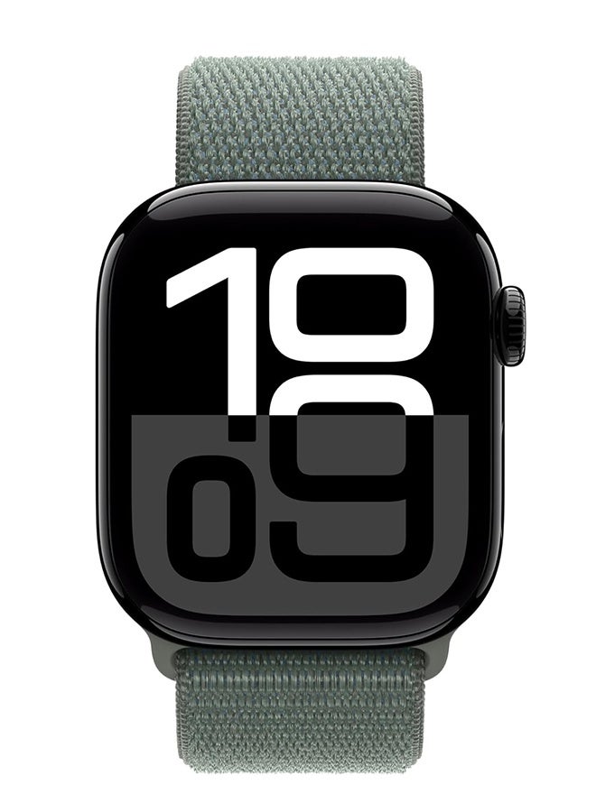 وايكيل سوار رياضي نايلون قابل للتهوية لساعة Apple Watch مقاس 42 مم 44 مم 45 مم 46 مم 49 مم حزام خفيف الوزن قابل للتعديل مقاوم للعرق للرجال والنساء للاستخدام اليومي والرياضة Sage - Image 2