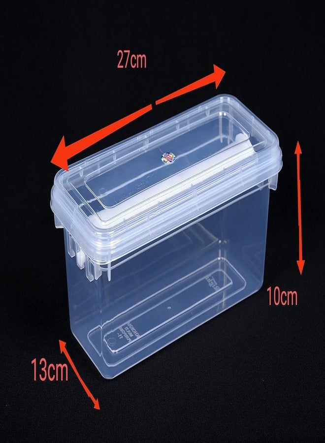 DMDENT plastic Bangle box For Women,Jewellery box For Travelling,Poratble Chudi Organizer For Travel,Transparent One Rod Bangle Organiser (PACK OF 1) - Image 2