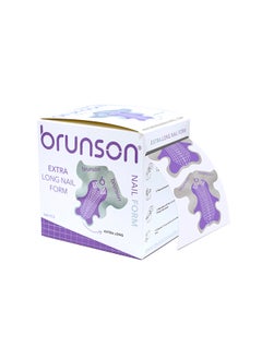 brunson Extra Long Nail Form 500 Pieces BNFEL  - Image 2