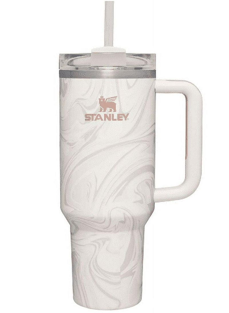 Stanley Quencher H2.0 FlowState 40 oz Swirl Tumbler with Lid & Straw, Vacuum Insulated - Image 1
