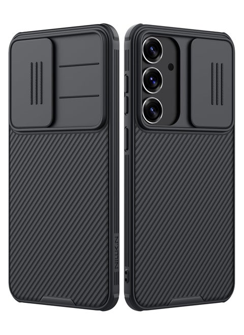 جراب  نيلكين كام شيلد برو مع قطعه جرار لحمايه الكاميرا  لموبايل Samsung Galaxy S25 Plus    (اسود)