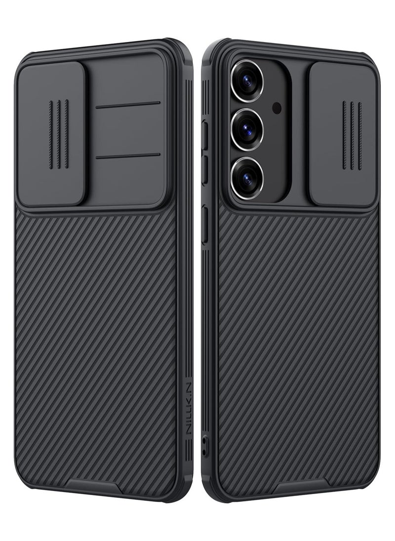 جراب  نيلكين كام شيلد برو مع قطعه جرار لحمايه الكاميرا  لموبايل Samsung Galaxy S25 Plus    (اسود)
