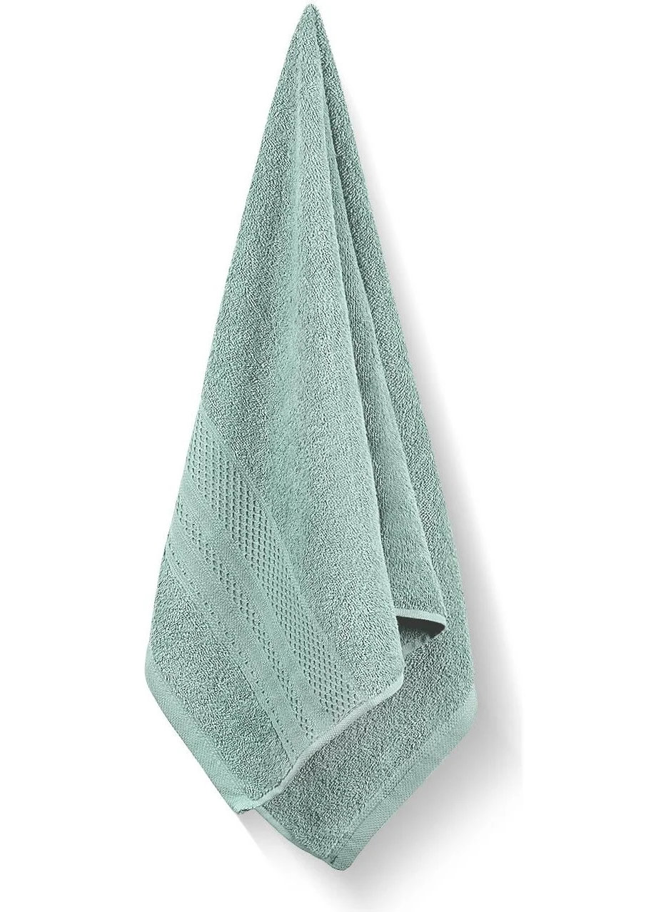 Bluenity Softy - Cotton Hand / Face Towel 50X90 cm Green