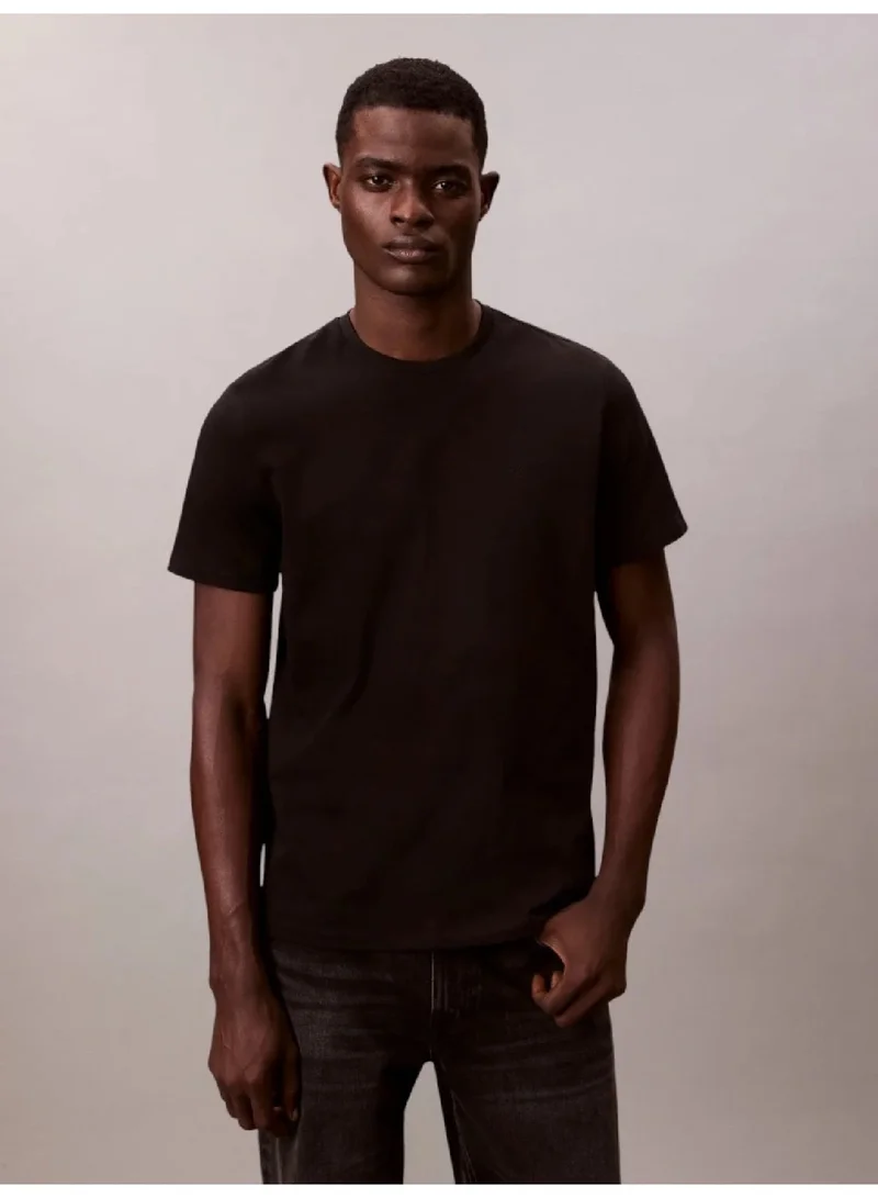 Calvin Klein Monogram Logo Cotton T-Shirt