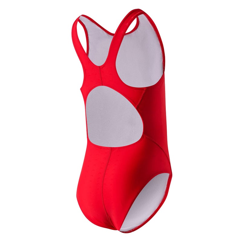 J·E Sterguard J.E Sterguard Athletic Girls' One Piece Swimsuit Have Lining Prevent Transparency Girls Bathing Suits Pro for Practice and Competition Girl Red Swimsuits Size 8 1286-7 - Image 3