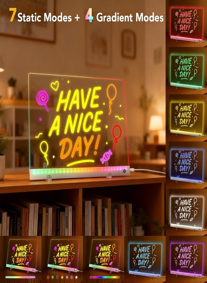 لوحة رسم مضيئة للأطفال، مقاس 16.5 بوصة، مزودة بـ 5 أوضاع إضاءة و8 قوالب رسم، مثالية كهدية عيد ميلاد للبنات وهدية عيد الفصح للأحفاد. - Image 3