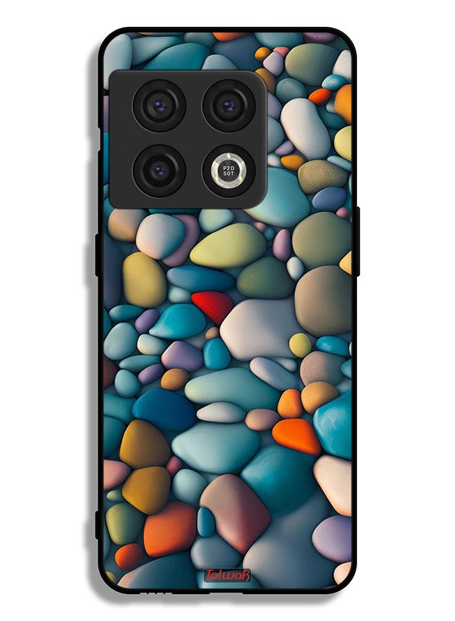 Tolwak OnePlus 10 Pro 5G Protective Case Cover Stones Abstract Pattern - Image 2