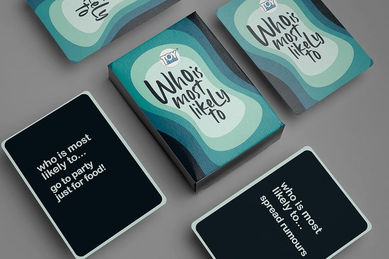 AK ANOLIHK Who’s Most Likely to… Party Card Game – Hilarious Conversation Starter Party Game for Friends & Family - Image 5