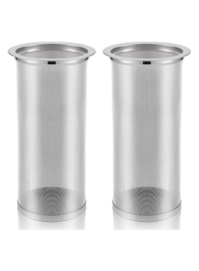 Reusable Mesh Coffee Filter for Cold Brew Wide Mouth Canning Jar and Iced Tea Maker