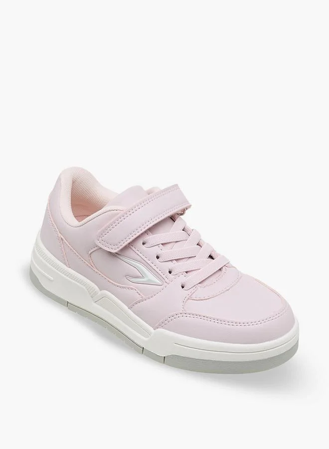 داش Girls Hook And Loop Ankle Sneakers