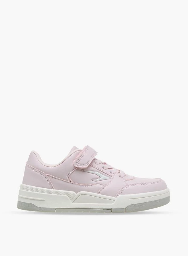 Dash PINK Girls Hook & Loop Ankle School Sneakers for Women | Best Price UAE