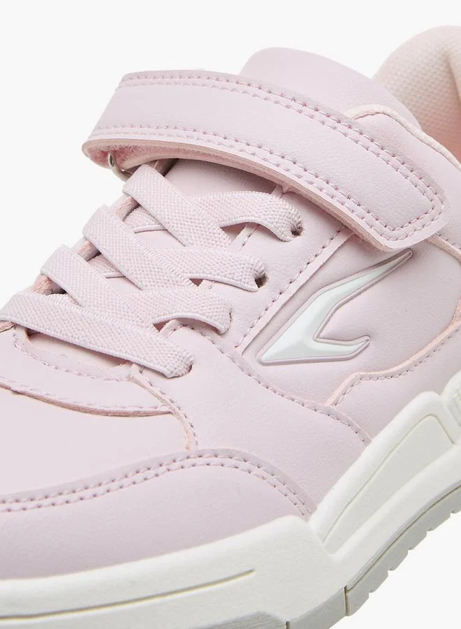 Dash PINK Girls Hook & Loop Ankle School Sneakers for Women | Best Price UAE