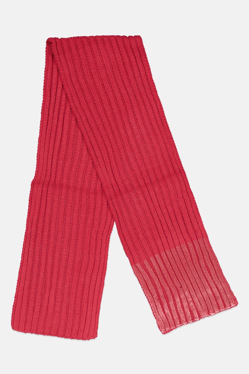 Body Glove Women Knitted Scarves 160 L x 46 H cm, Pink - Image 1