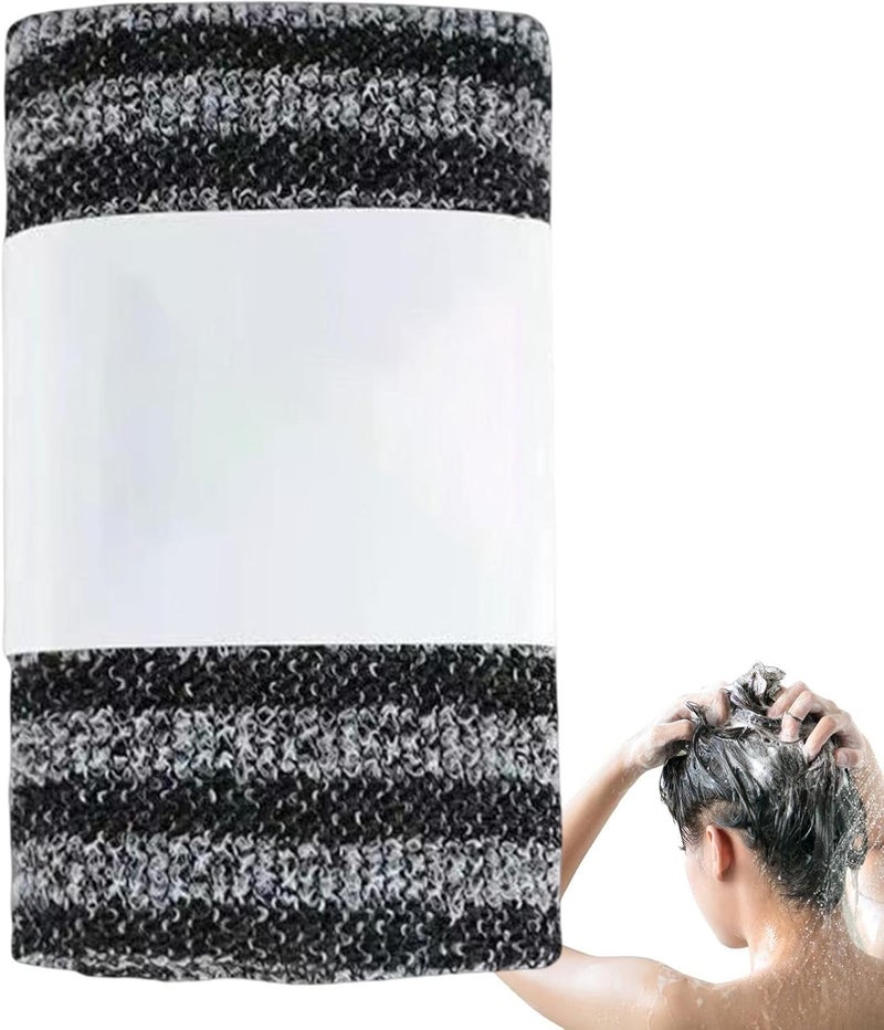 windforgecraft Back Scrubber for Shower | Scrub Back Body Towel,Body and Back Pull Strap Washcloth with Good Flexibility for Women Men Adults, Christmas Birthday Gift Borato - Image 1