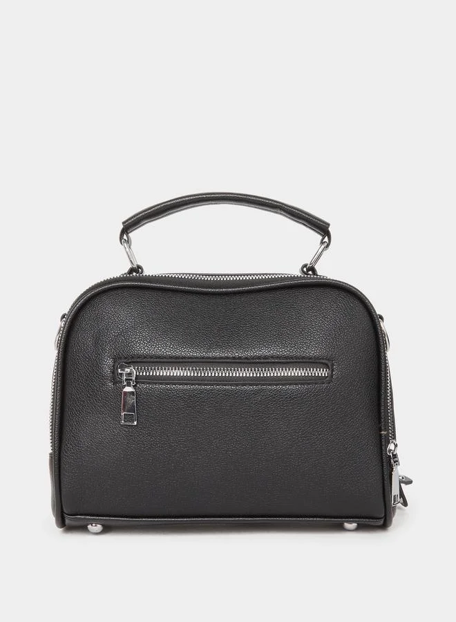Take Two Take Two Solid Handbag with Adjustable Strap
