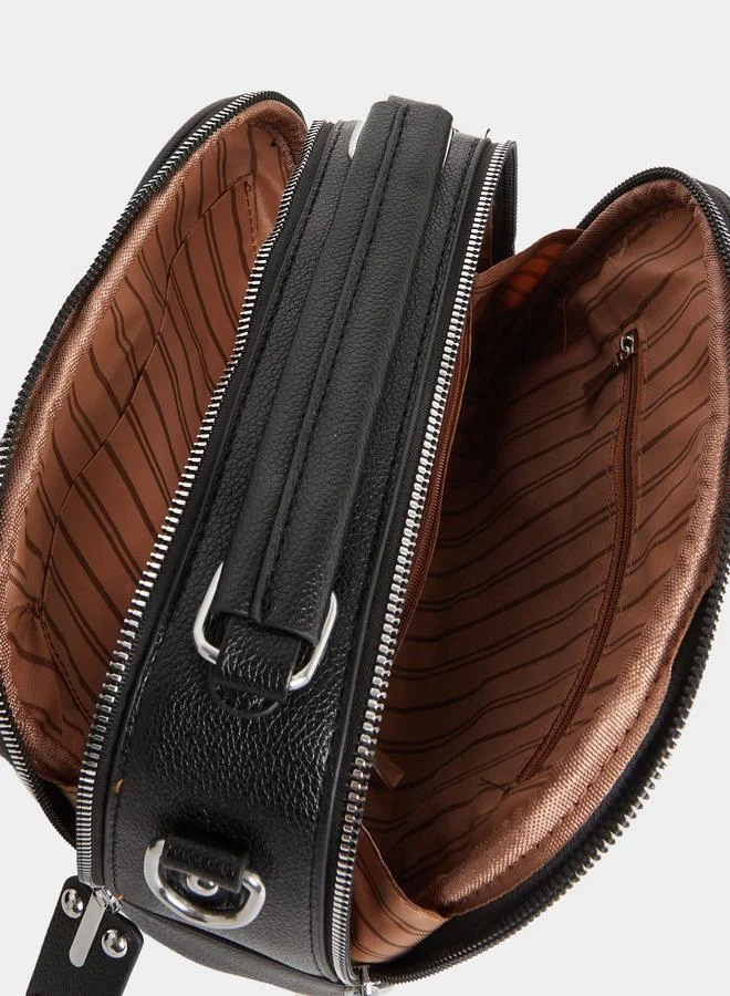 Take Two Take Two Solid Handbag with Adjustable Strap