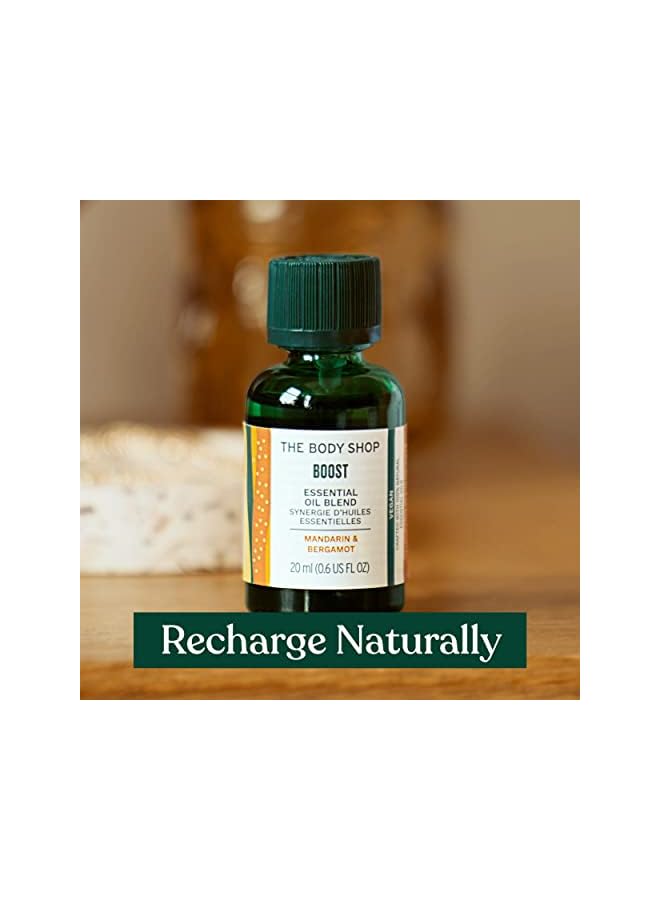 Zaboon Body Shop Boost Essential Oil Blend, Bergamot and Mandarin, 20ML - Image 2