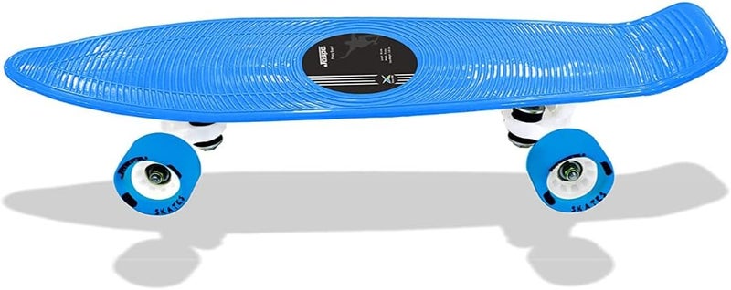 JASPO Skateboard ride on penny board Blue - Image 1