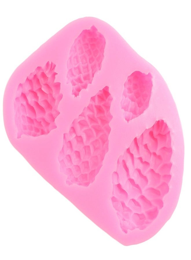 QDMOLDS قالب كيك على شكل مخروط صنوبر من السيليكون لتزيين الكيك والشوكولاتة والحلويات، مناسب لتزيين الكيك والكب كيك والحلويات وعجينة السكر والطين البوليمري. - Image 5