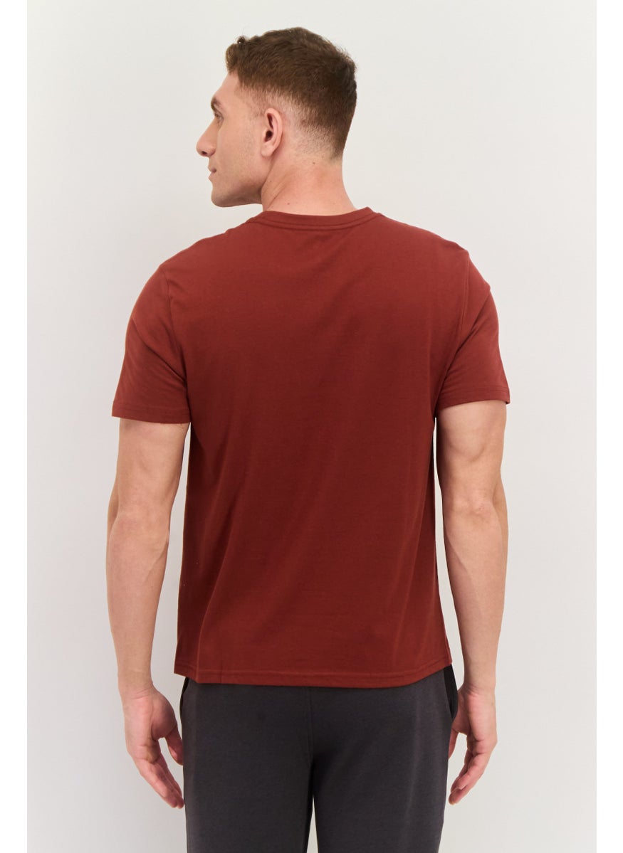 Men Sportswear Fit Short Sleeves Training T-shirt, Dark Red - pzsku/Z5311049F653EB35E8143Z/45/_/1737642668/db368944-291e-457c-884a-30e73ba00754