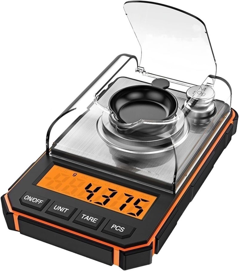 50g High Precision Digital Gold Jewelry Milligram Scale Mini Electronic Balance Powder Scale - Image 1