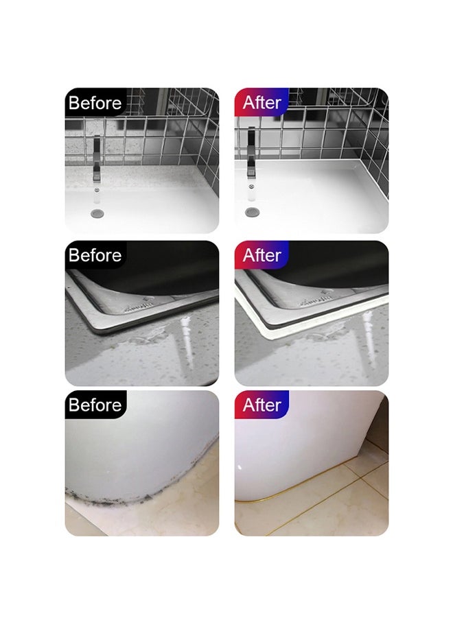 ASHILE Tile Reform,Tiling Tile Repair ,Tile Gap Refill Agent ,Tile Reform Coating Mold Cleaner ,Tile Sealer Repair Glue -Silver（150ML）  - Image 3