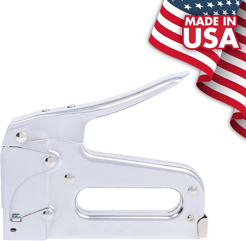 Arrow Fastener Arrow T50 Heavy Duty Staple Gun for Upholstery, Wood, Crafts, DIY and Professional Uses, Manual Stapler Uses 1/4”, 5/16”, 3/8", 1/2", or 9/16” Staples - Image 2