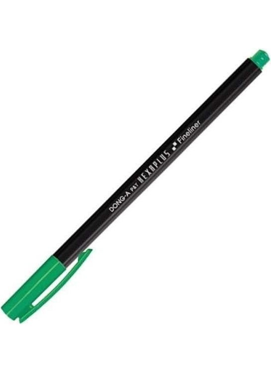 Dong-A Hexaplus Fineliner Green 45 