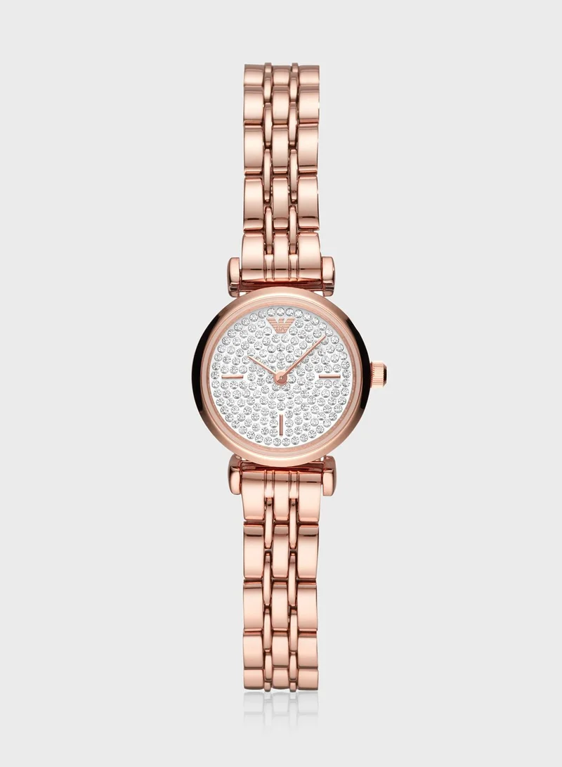 EMPORIO ARMANI AR11266 Gianni T-Bar Analog Watch