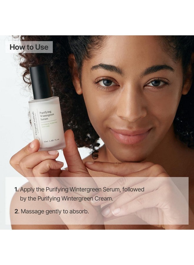 OxygenCeuticals Twostep Acne Treatment Kit Oxygenceuticals Purifying Kit 2 Products Serum + Moisturizer Breakout Prevention Acne & Blemish Control For Teens Tweens Males And Females Made In Korea - Image 4