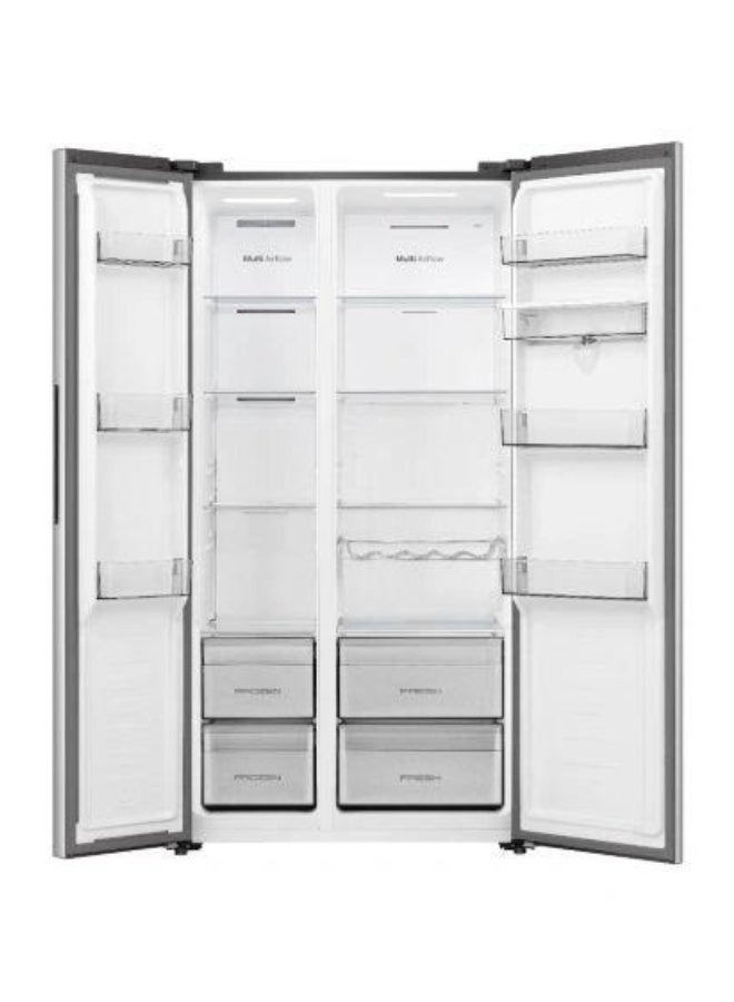 Hisense RS3P725NM1 Side By Side Refrigerator 725 Liters Inox RS3P725NM1 Inox - Image 2