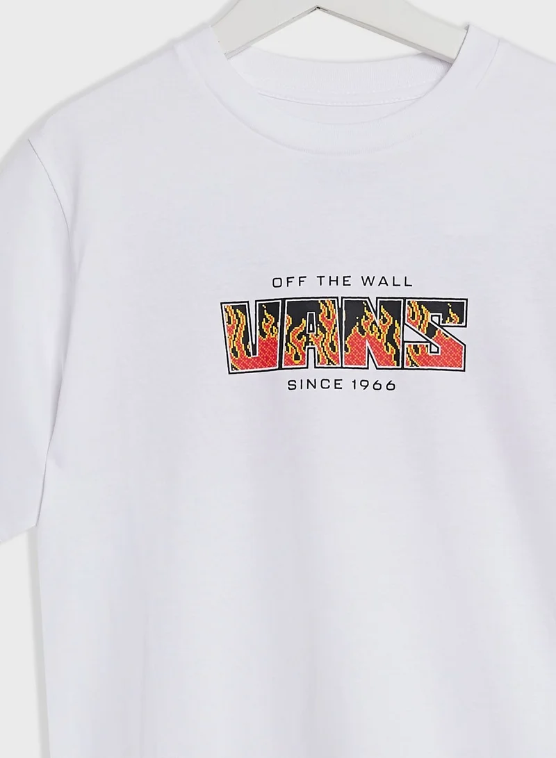 VANS Digi Flames T-Shirt