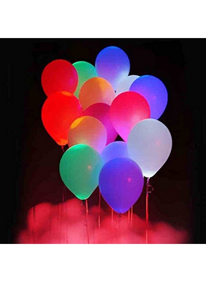 Skylofts - Skylofts Set of 25 LED Balloons for Party Balloons for Birthday Balloons for Decoration Party Props (Plain Balloons) - Image 1