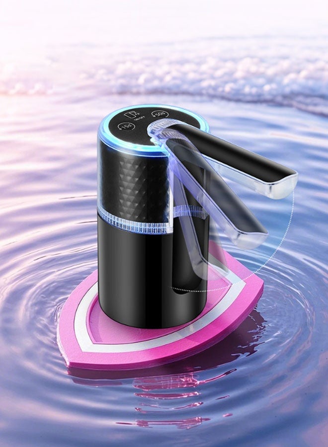 USB-C Rechargeable Home Portable Collapsible Drinking Water Pump for 2-5 gallons or 5L/6L/10L Bottled Water, Bucket Water, Suitable for Home, Kitchen, Living Room, Office, Camping, Travelling and Other Scenes - Image 3