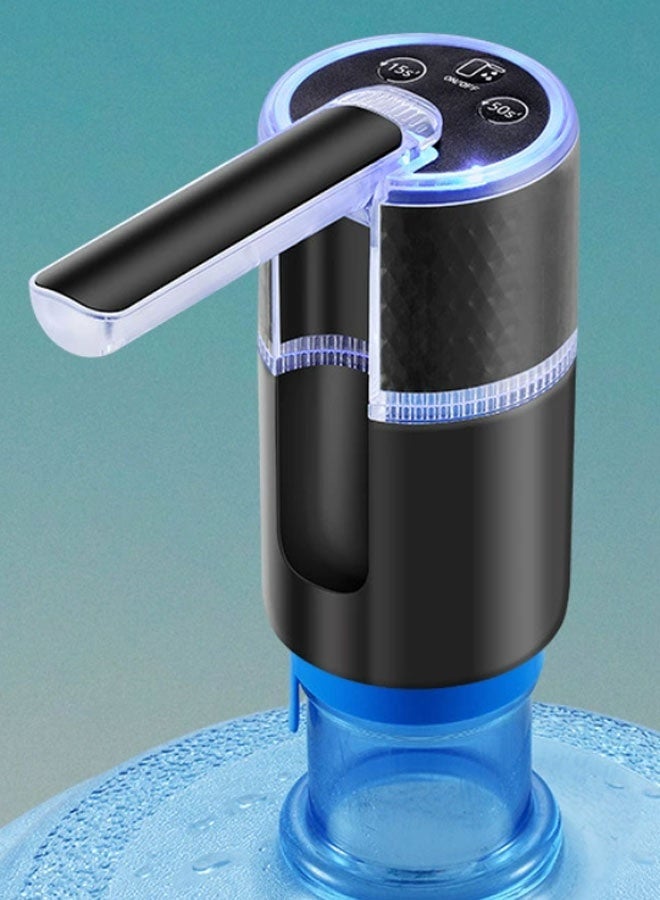 USB-C Rechargeable Home Portable Collapsible Drinking Water Pump for 2-5 gallons or 5L/6L/10L Bottled Water, Bucket Water, Suitable for Home, Kitchen, Living Room, Office, Camping, Travelling and Other Scenes - Image 2