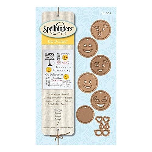 Spellbinders S1-007 Die D-Lites Emoji's Etched/Wafer Thin Dies - Image 4
