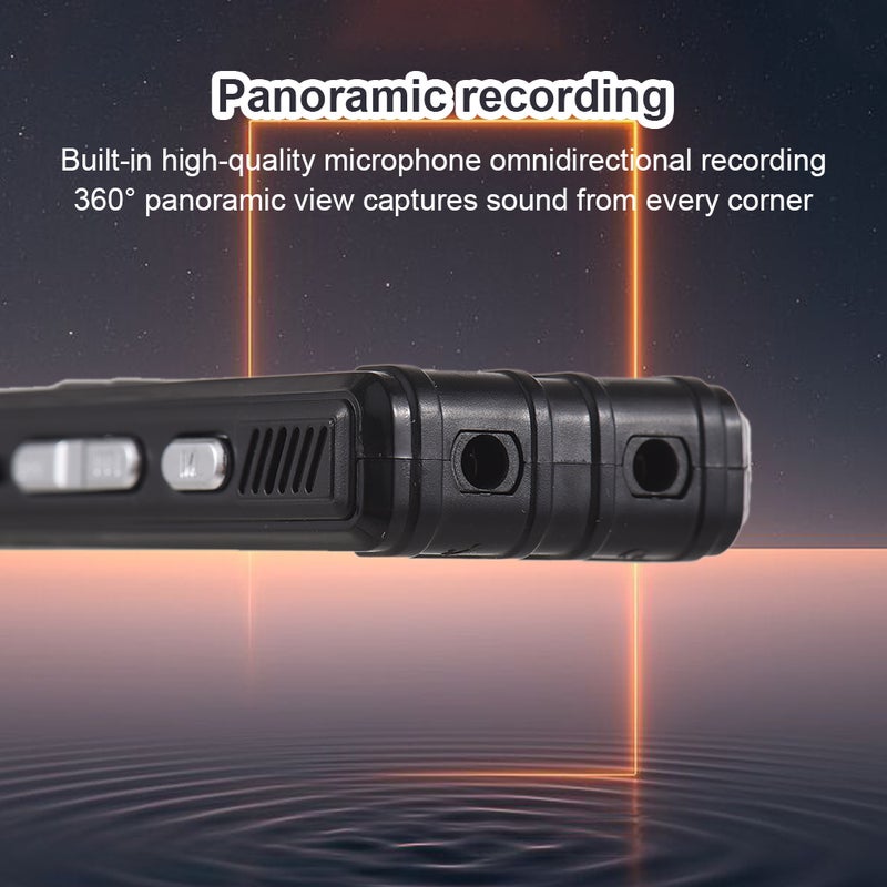 Digital Voice Recorder Noise Reduction Voice-Activated Audio Recorder with Playback Small Voice Recorder for Interviews/Meeting/Lecture - Image 4