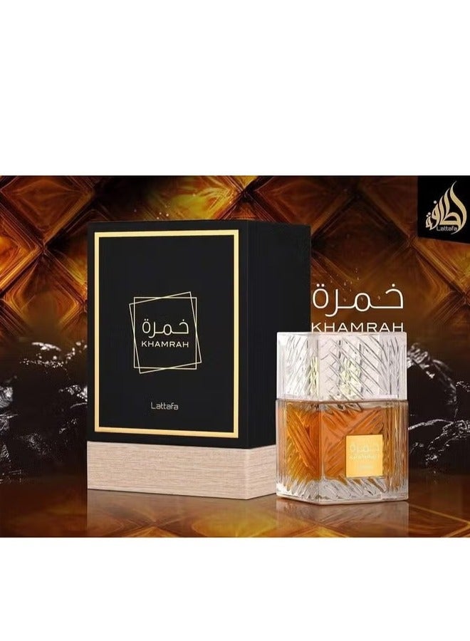 Lattafa Khamrah Unisex EDP by Lattafa 100ml  - Image 1