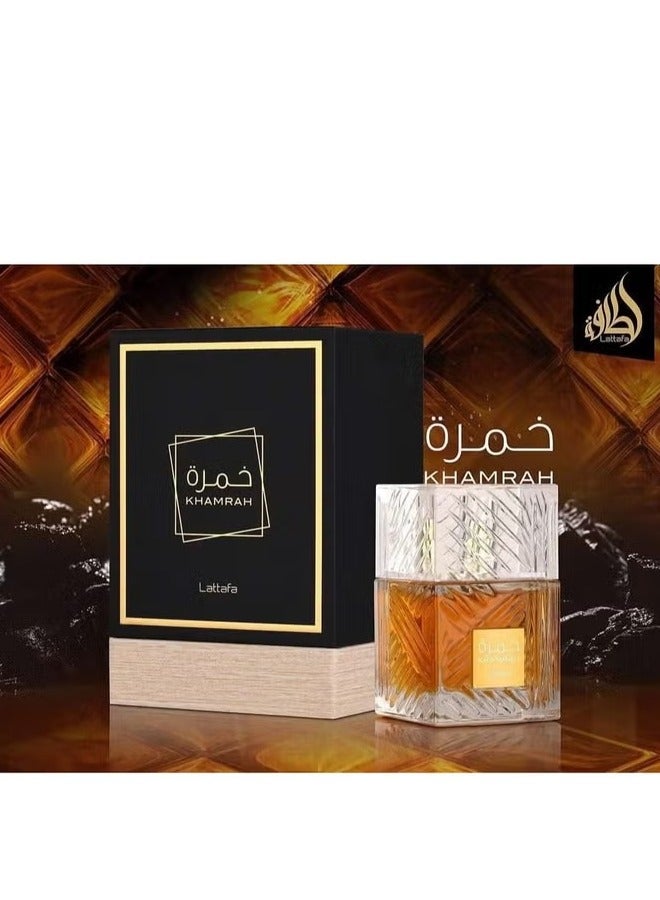 Lattafa Khamrah Unisex EDP by Lattafa 100ml  - Image 4