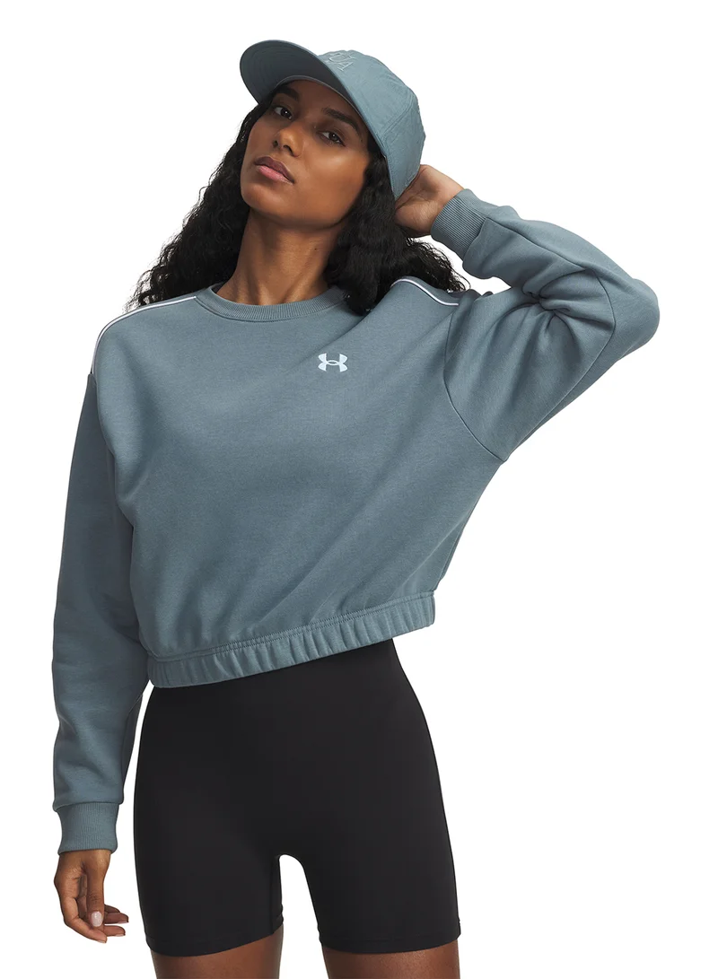 Rival Fleece Piped Crewneck Sweatshirt