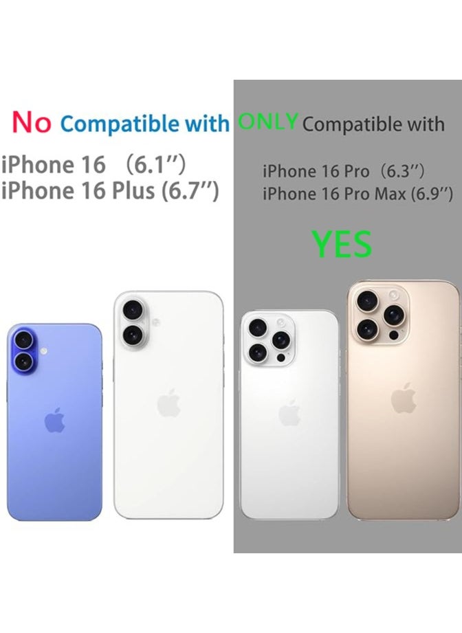 Generic Camera Lens Protector for iPhone 16 Pro Max/iPhone 16 Pro - 9H Tempered Glass/Durable Anti-Scratch, Anti-Shatter - Ultra HD View/Night Shooting and Case Friendly, Easy Install - Clear  - Image 2