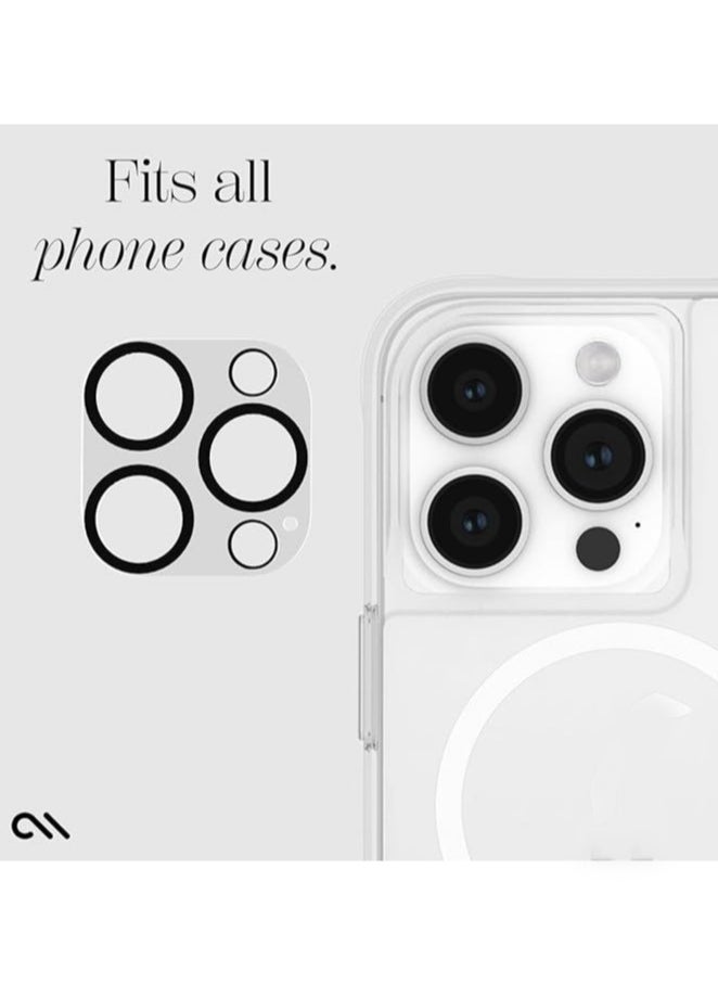 Generic Camera Lens Protector for iPhone 16 Pro Max/iPhone 16 Pro - 9H Tempered Glass/Durable Anti-Scratch, Anti-Shatter - Ultra HD View/Night Shooting and Case Friendly, Easy Install - Clear  - Image 4