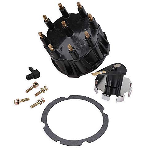 Tutor Auto 805759Q3 Distributor Cap and Ignition Rotor Kit for Marinized 5.0L, 5.7L, 7.4L, 8.2L, 350 V8 Engines with Thunderbolt IV and V HEI Ignition Systems - Replaces 805759Q3, 805759T3, 805759T1, 18-5395 - Image 2