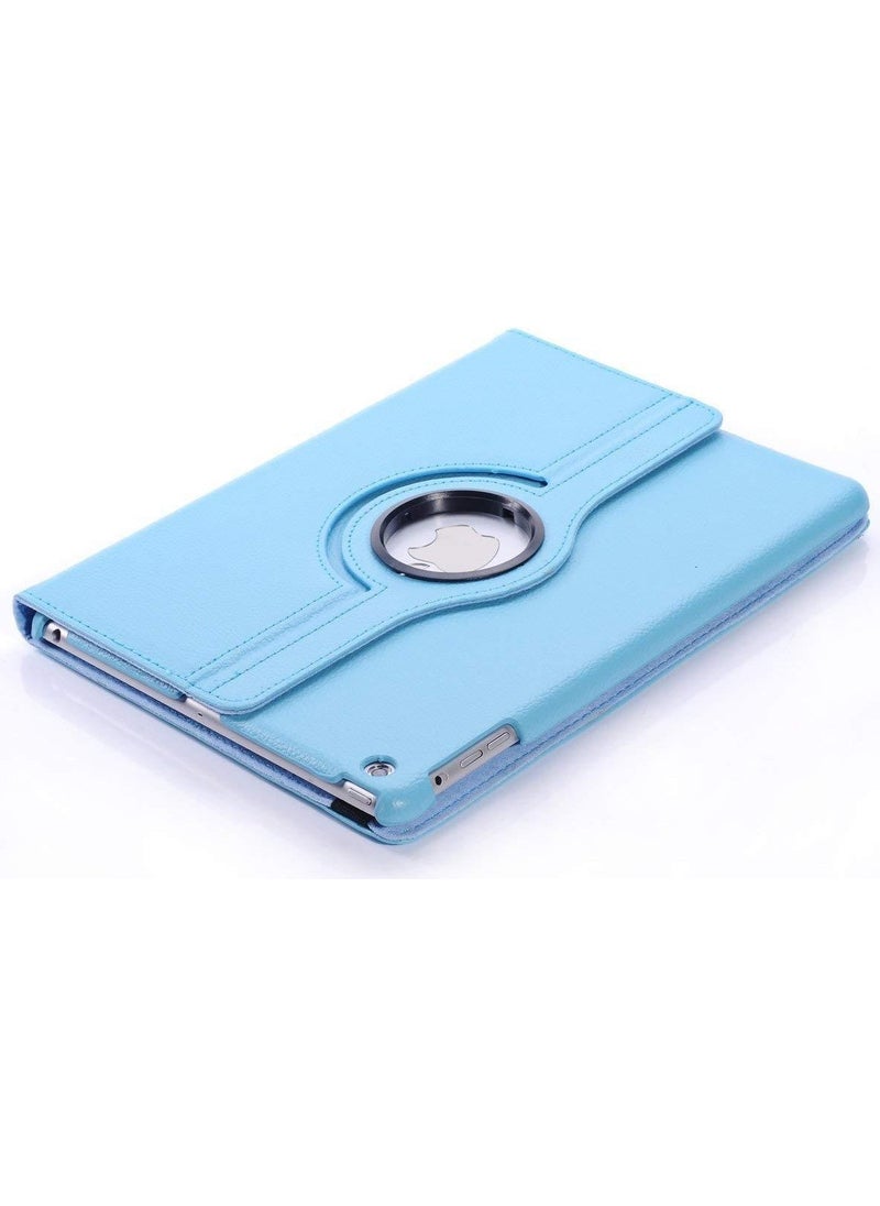 Techmaster Apple iPad Air Case Rotatable 360 ​​Degree Adjustable Case - Turquoise 