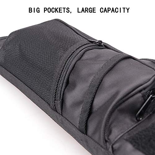 XTACER 3 Tube Hip Quiver Hunting Training Camo Archery Arrow Quiver Holder Bow Belt Waist hanged Target Quiver (Black -3 Tube) - Image 4