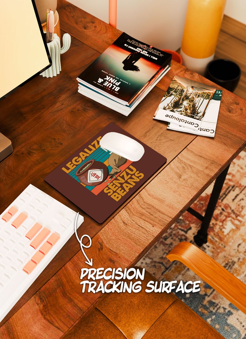 LOUD UNIVERSE Dragon Ball Z Jar Dragon Ball Z Non-Slip Rubber Base Mouse Pad Funny Parody Anime Rectangular Desk Mouse Pad Parody Manga Design Senzu Beans-Dragon Ball - Image 4