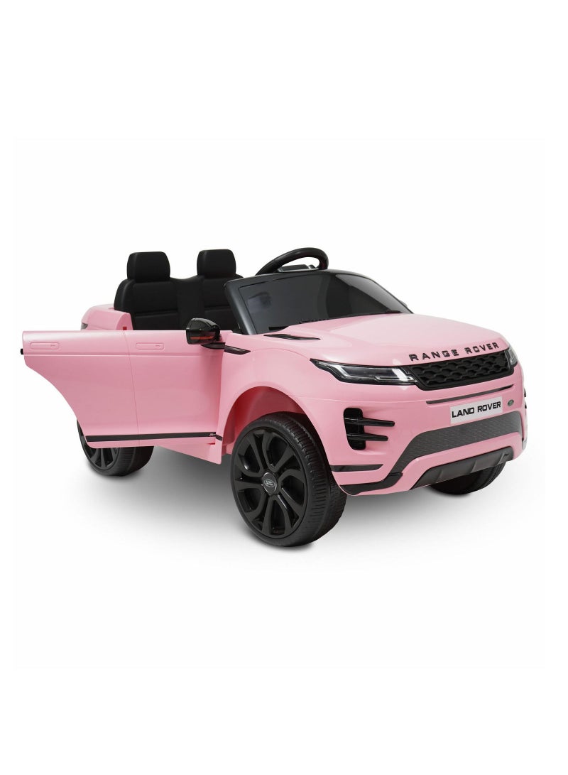 Range Rover Evoque Licensed Electric Car, 12V Ride On Car With Remote Control For Kids - Pink - Image 5