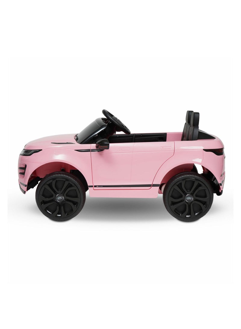Range Rover Evoque Licensed Electric Car, 12V Ride On Car With Remote Control For Kids - Pink - Image 2